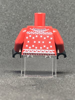 IMP Dark Red Ugly Sweater Torso