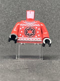 IMP Dark Red Ugly Sweater Torso