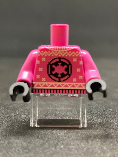 IMP Dark Pink Ugly Sweater Torso
