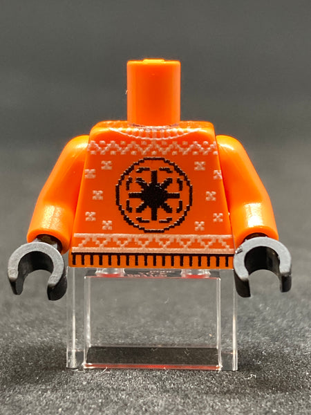 REP Orange Ugly Sweater Torso