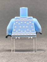 IMP Light Blue Ugly Sweater Torso